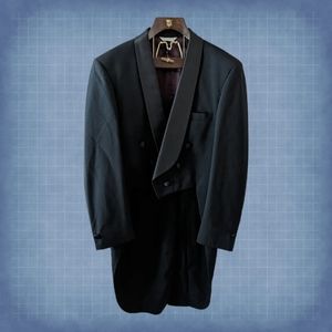 Vintage After Six Tuxedo Coat with Tails